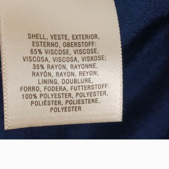 ANTHRO MEAVE Boho Blue Paisley Patterned Hi Low Sharkbite Hem Dress SIZE 0P - Picture 11 of 11